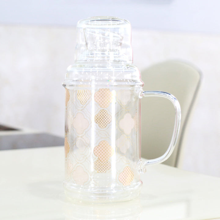 Dame Glass Mug med fortryllende dyremotiver Skanto