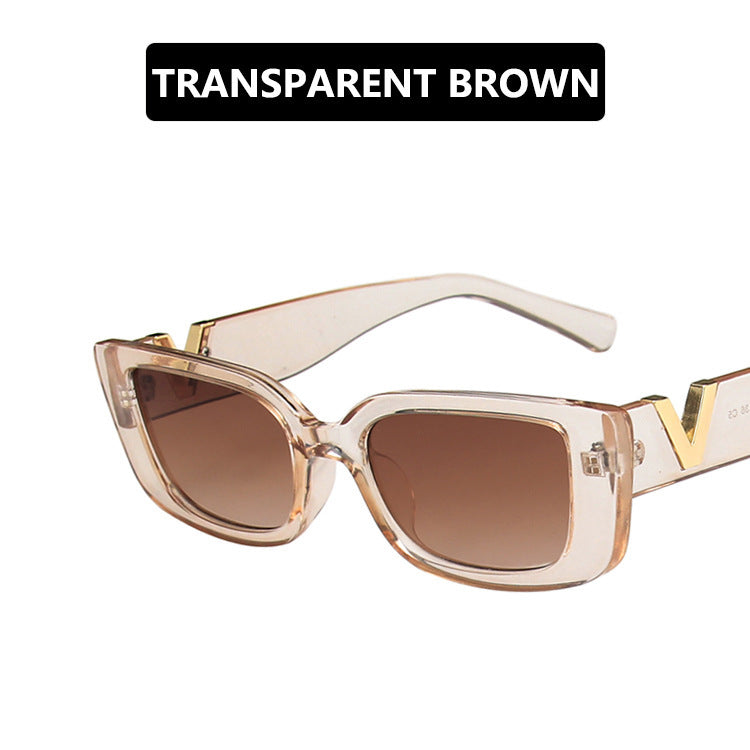 Damer moderne Cat-Eye solbriller med metall detaljer Skanto