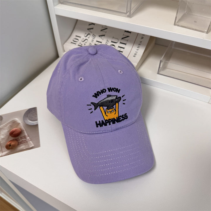 Kvinnenes Lekne Broderte Justerbare Baseballcap Skanto