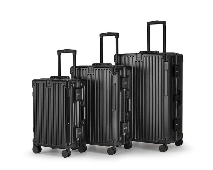 Unisex Aluminium Hard Shell Reisebagasjesett Skanto
