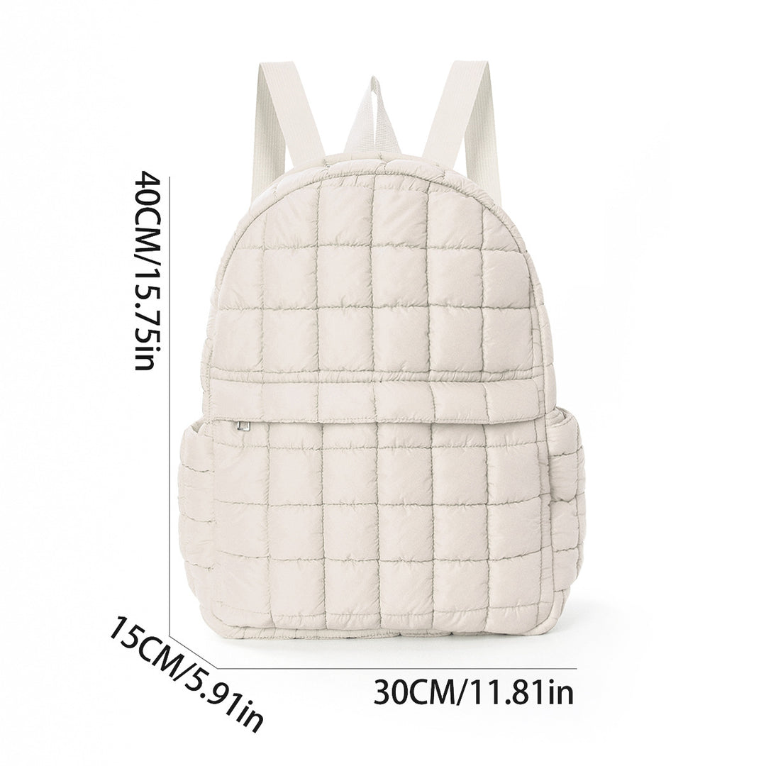 Polstret ryggsekk med kvadratisk design Skanto