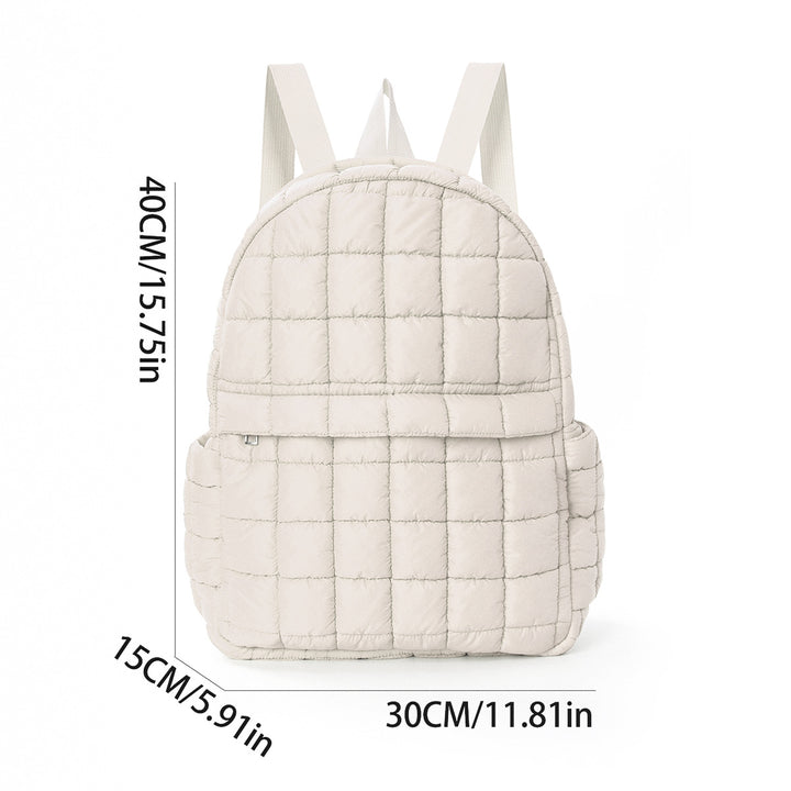 Polstret ryggsekk med kvadratisk design Skanto