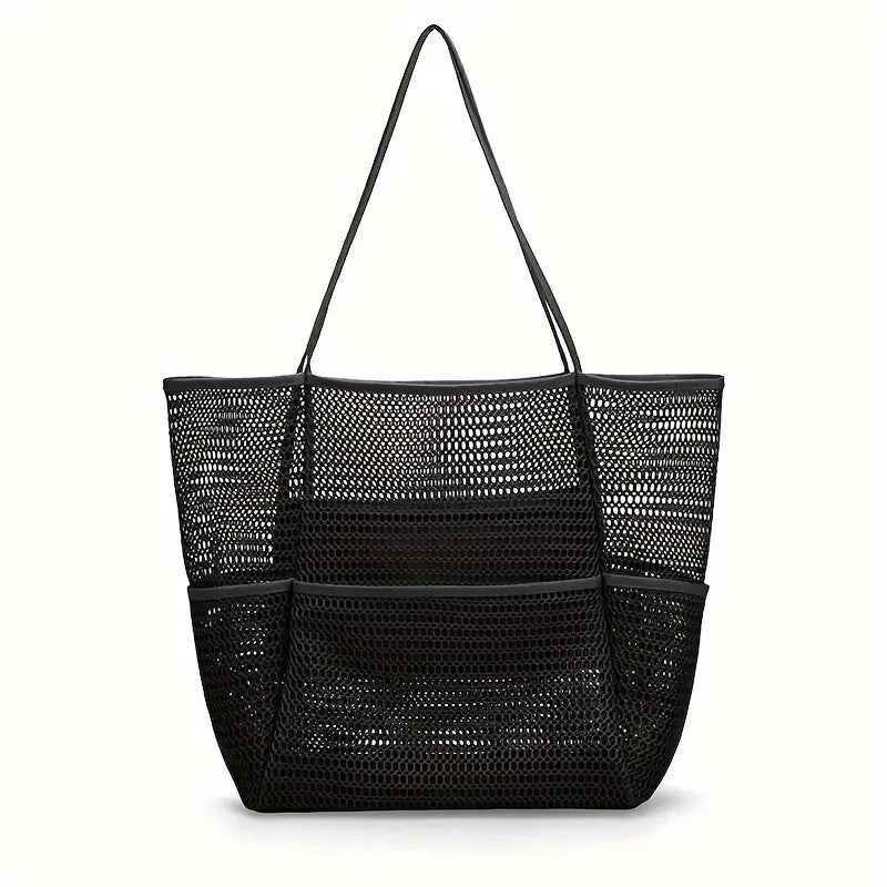 Damer praktisk nett shoppingbag Skanto