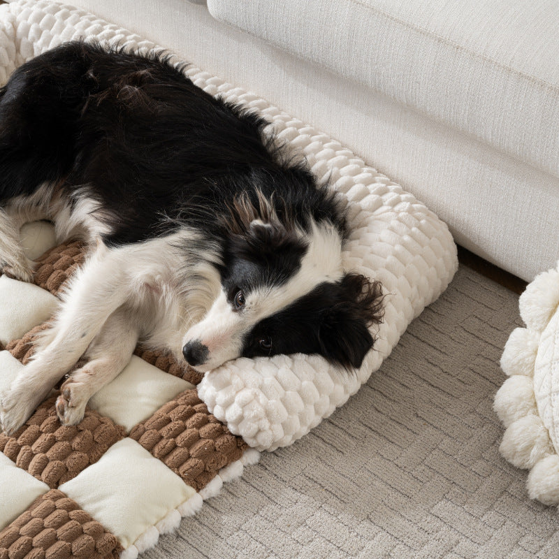 Koselig ortopedisk pute hundeseng