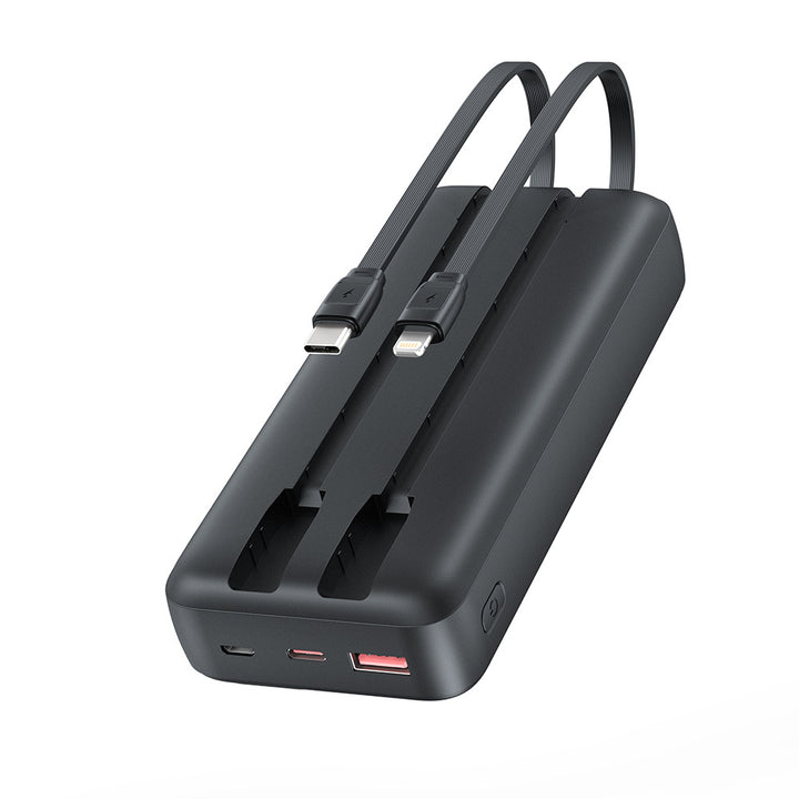 Powerbank med dobbel hurtiglading funksjon Skanto