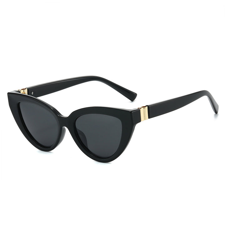Dame Cat-Eye solbrille med høyverdig UV-beskyttelse og luksuriøs design Skanto