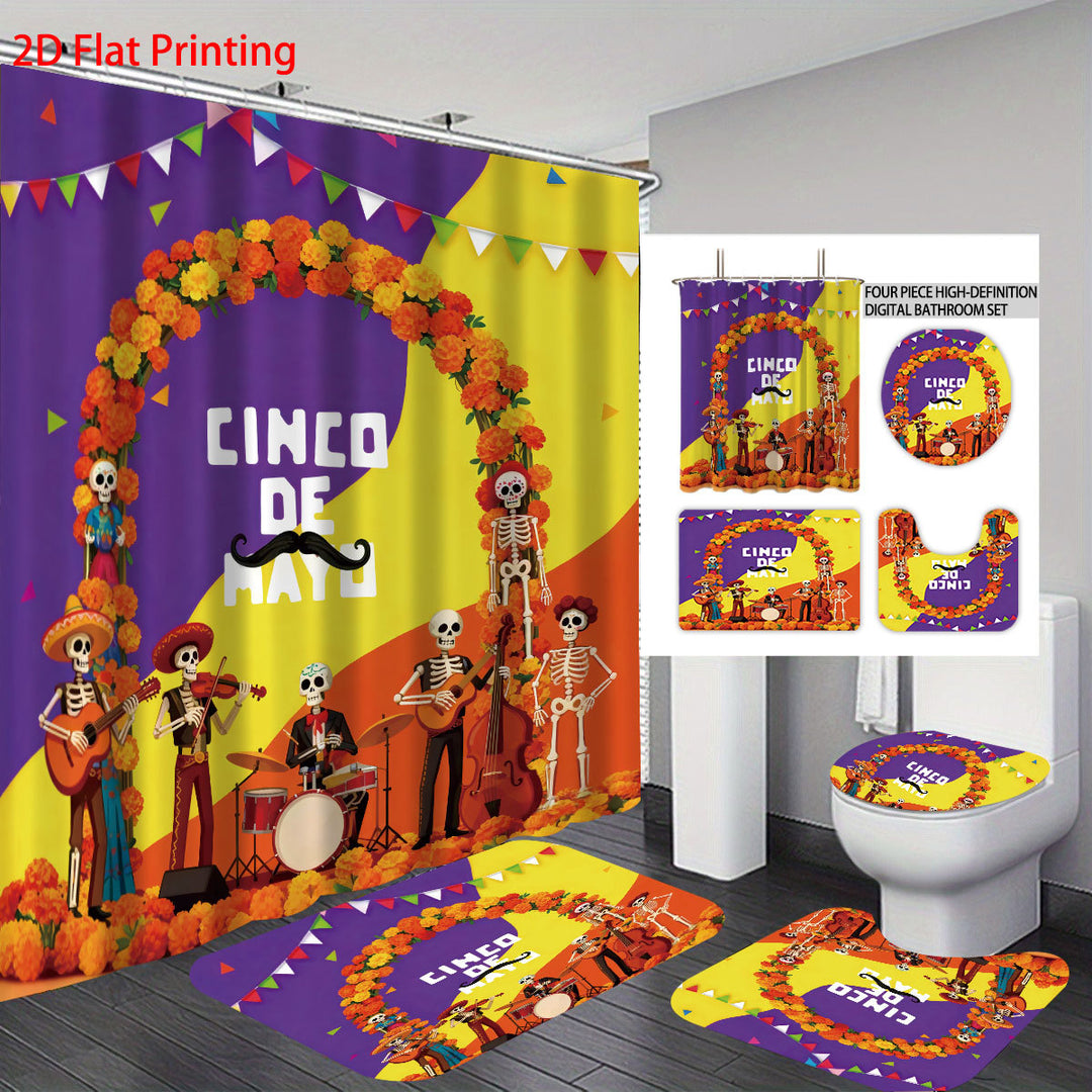 Cinco de Mayo-tema komplett baderomssett Skanto