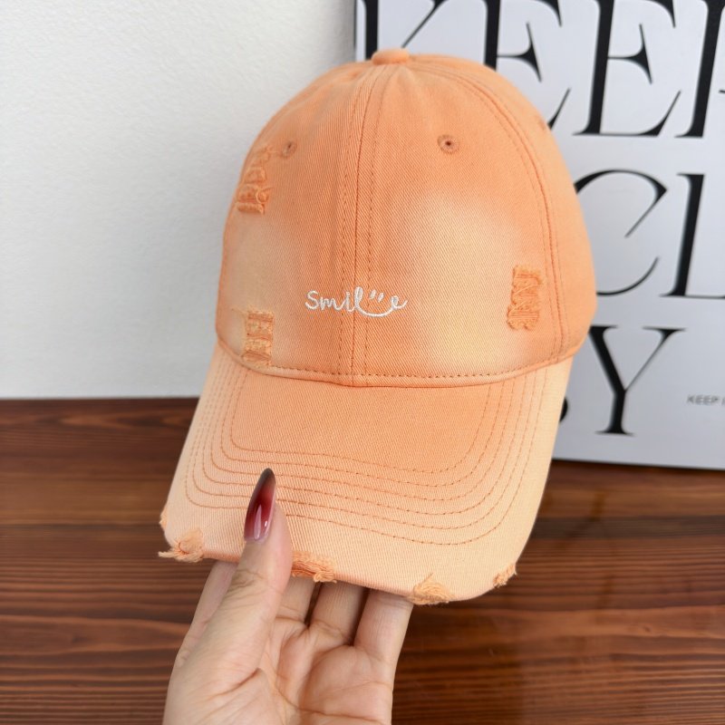 Kvinne Slitt Bomull Baseball Caps Skanto 1784270843