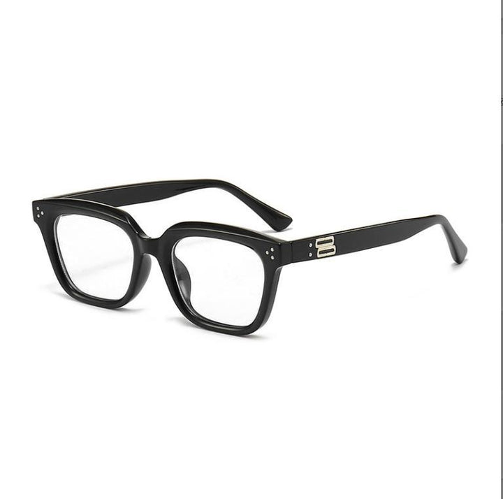 Dame moteriktig oversized solbrille med robust plastikkramme Skanto