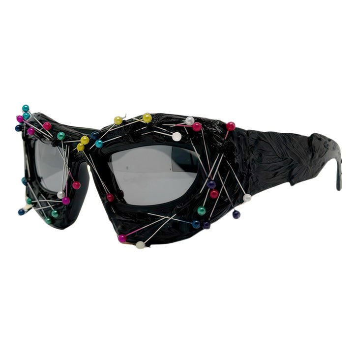 Dame Kreativ Design-solbrille med innovativ akcent Skanto