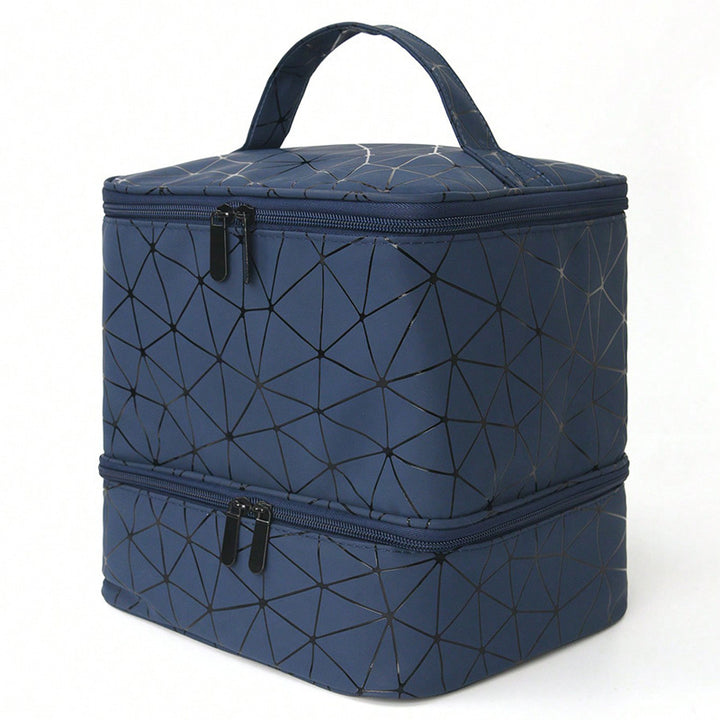 Kosmetik-organizer-veske med dobbelt design og robust innvendig fôr Skanto