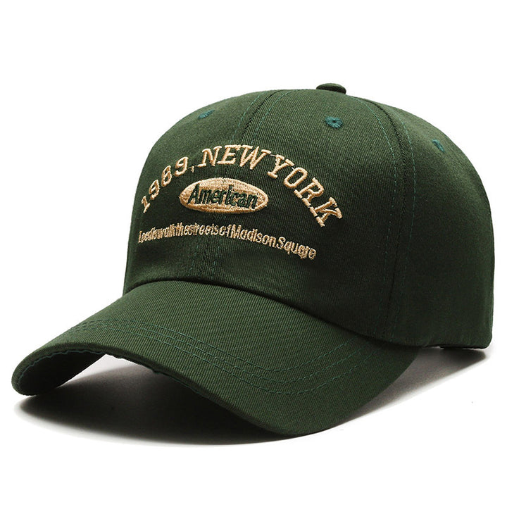 Menn's Casual Brodert Caps Skanto