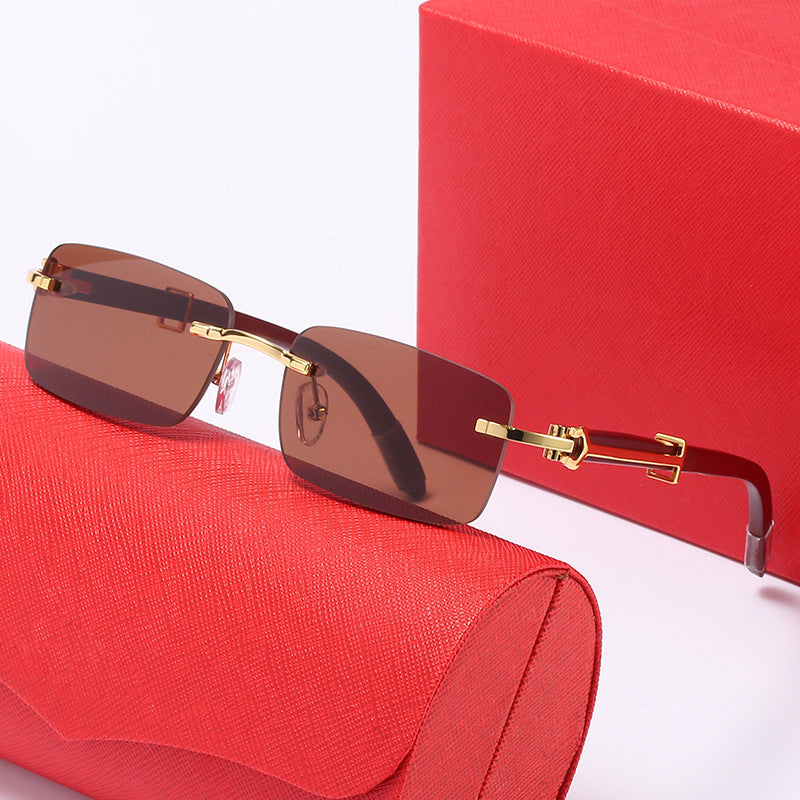 Dame elegant firkantet solbrille Skanto