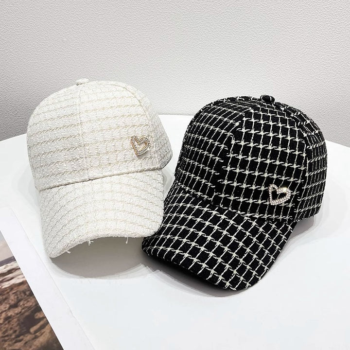 Kvinnes teksturert stoff baseball cap Skanto 1784084142