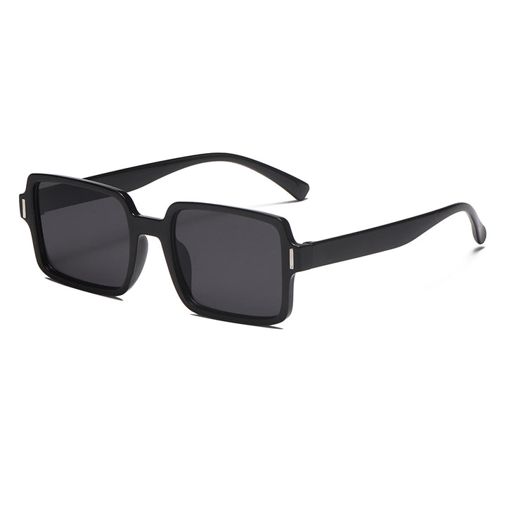 Dame kvadratisk solbrille i elegant leopardmønster Skanto