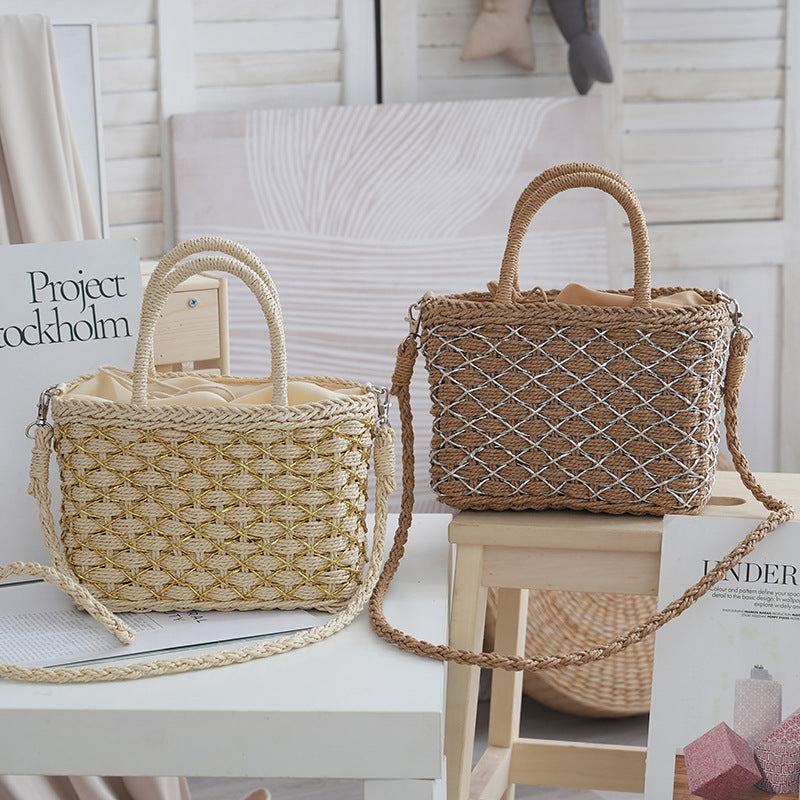Stilfull Rattan-håndveske Skanto