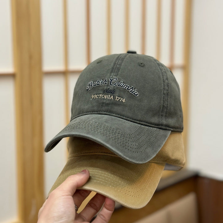 Herre Vintage-Inspirert Slitt Baseball Caps Skanto