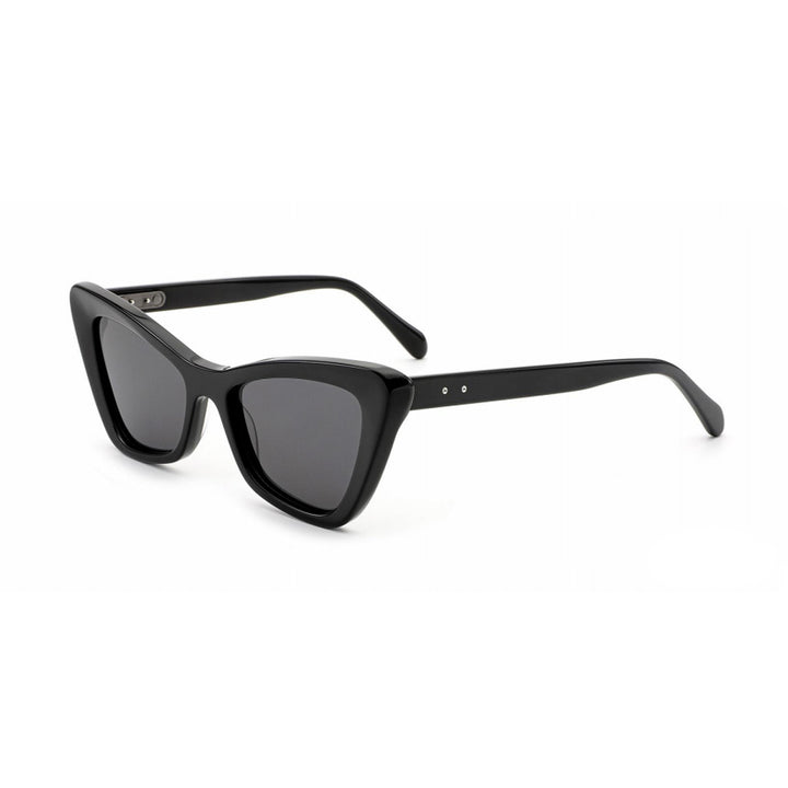 Dame Cat-Eye solbriller med trendy aksent Skanto