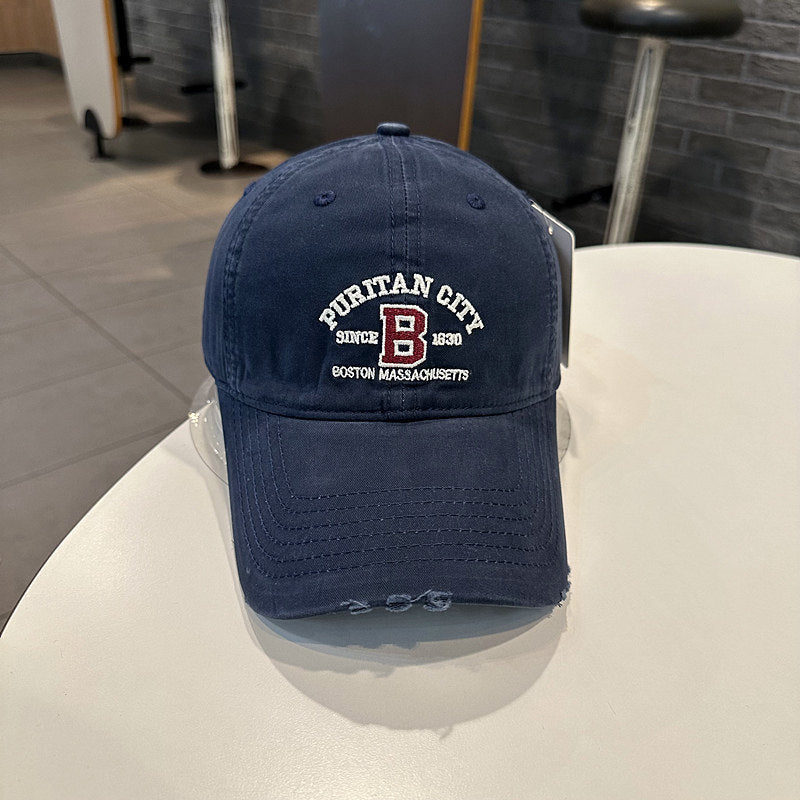 Herre Vintage-inspirert Brodert Baseball Caps Skanto