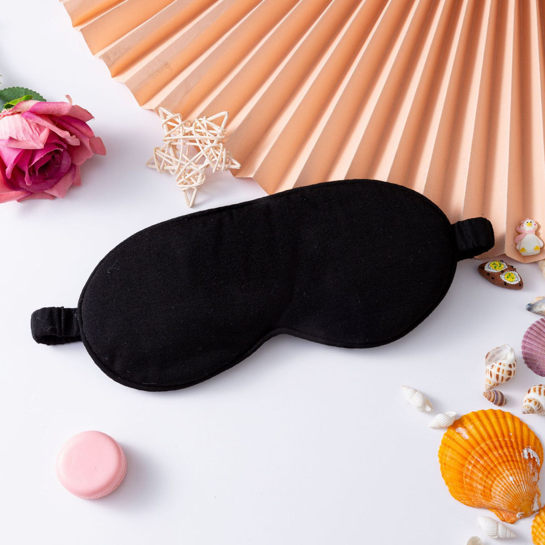 Unisex nan ergonomisk sovemaske med mykt bomullsfôr og justerbart gummibånd Skanto
