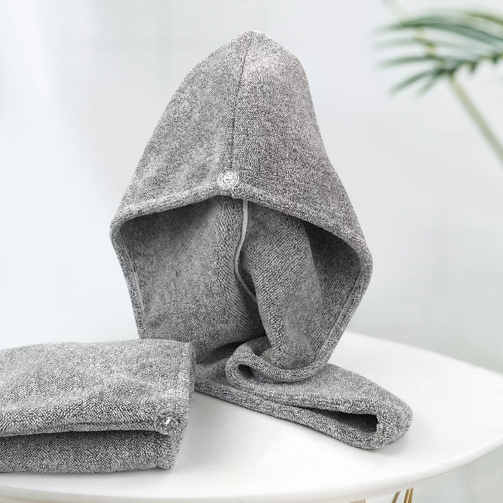Lunt mikrofiber hårhåndklær Skanto