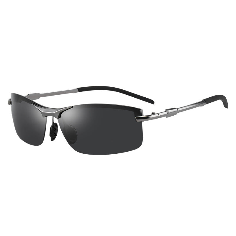 Herre Sporty Solbriller med Ergonomisk Design og Polariserte Linser Skanto