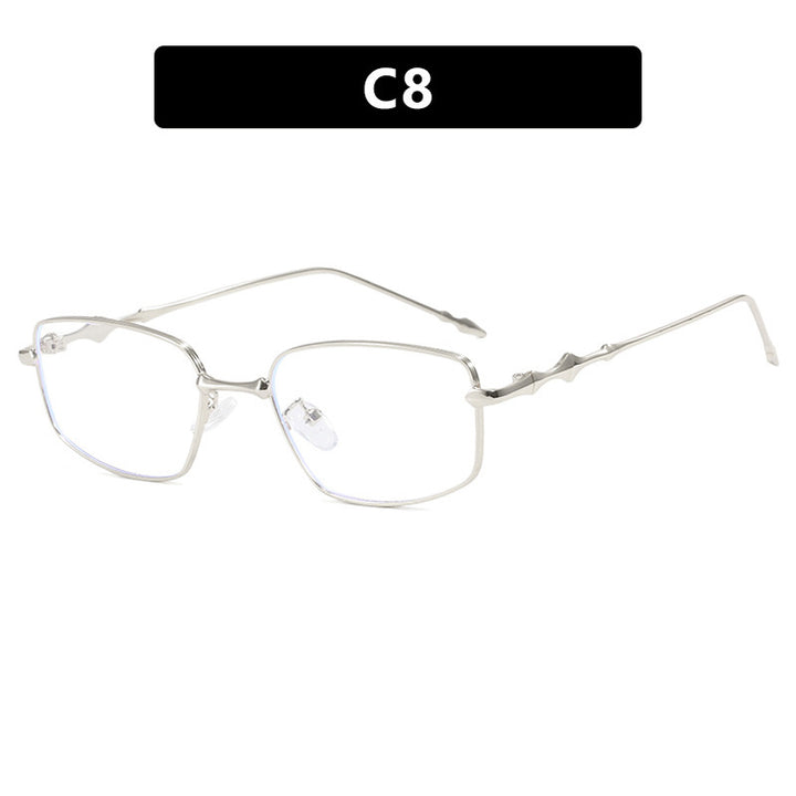 Dame moteriktig kvadratisk solbrille i unikt design Skanto