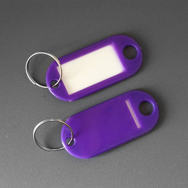 Unisex Etiketter Nøkkelring med fargede identifikasjonsfelt Skanto