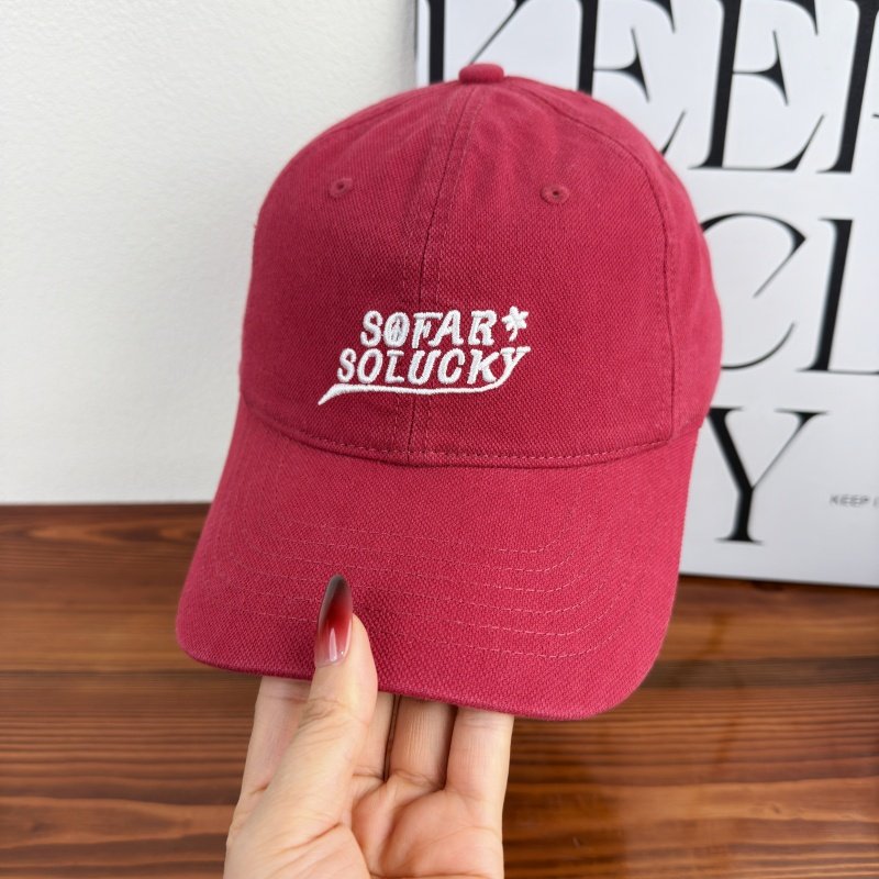 Herre Casual Justerbar Logo Caps Skanto
