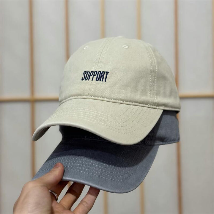 Herre Støttende Brodert Bomulls Baseball Caps Skanto