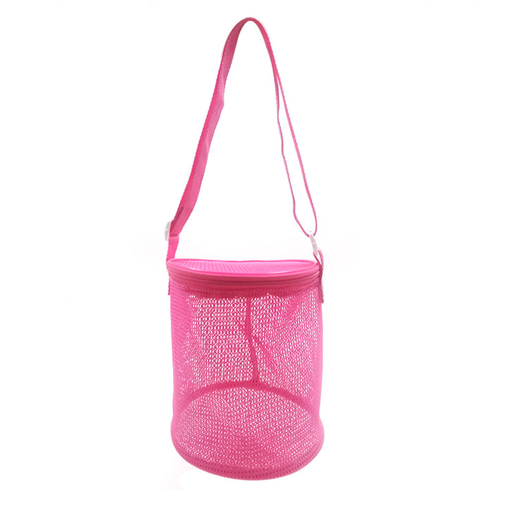 Pustende sportbag laget av nettmateriale Skanto
