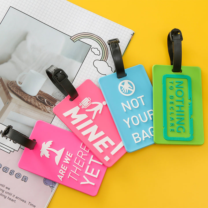 Unisex Funny Travel Luggage Tag Skanto
