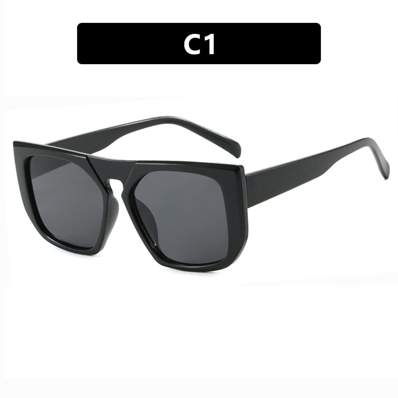 Dame firkantet motes solbrille Skanto