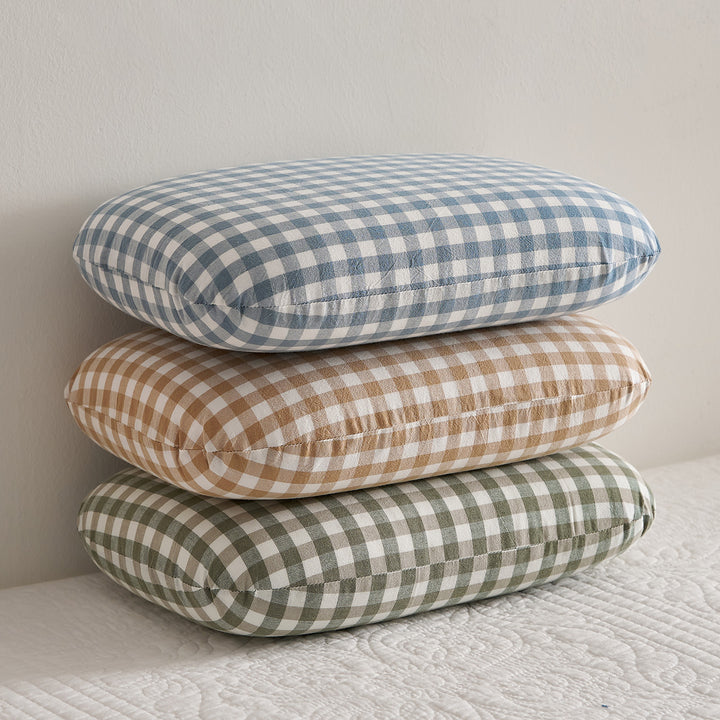 Komfortpute med rutete design Skanto
