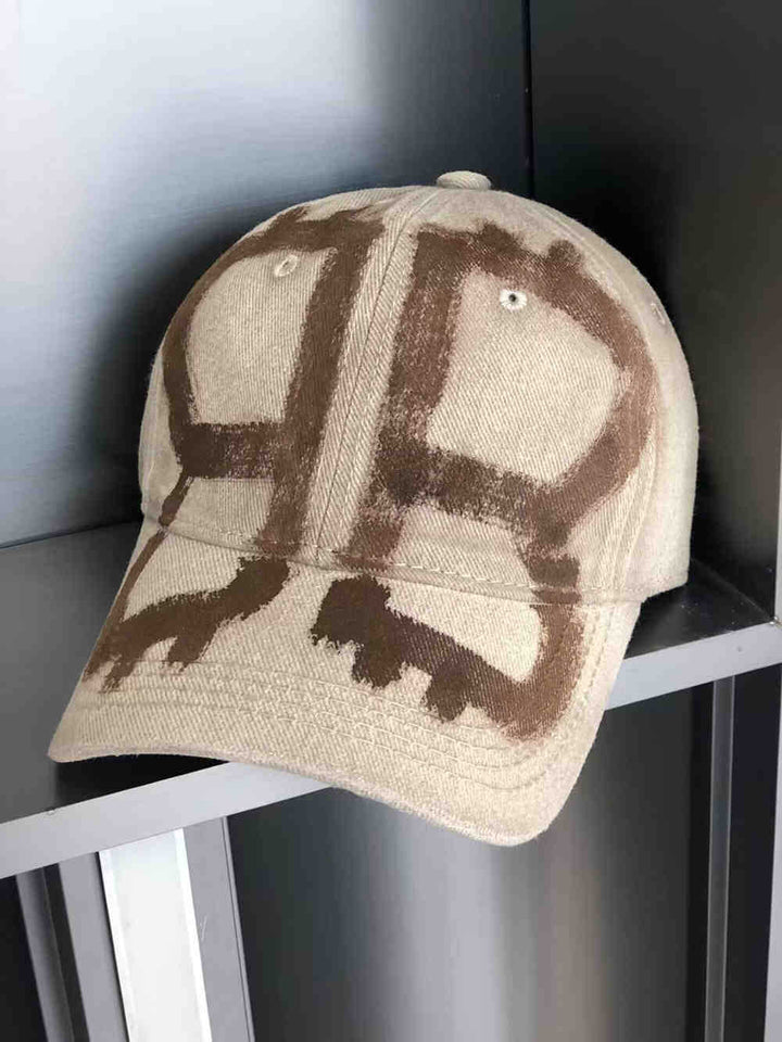 Unisex Slittet Vintage-Inspirert Baseball Caps Skanto
