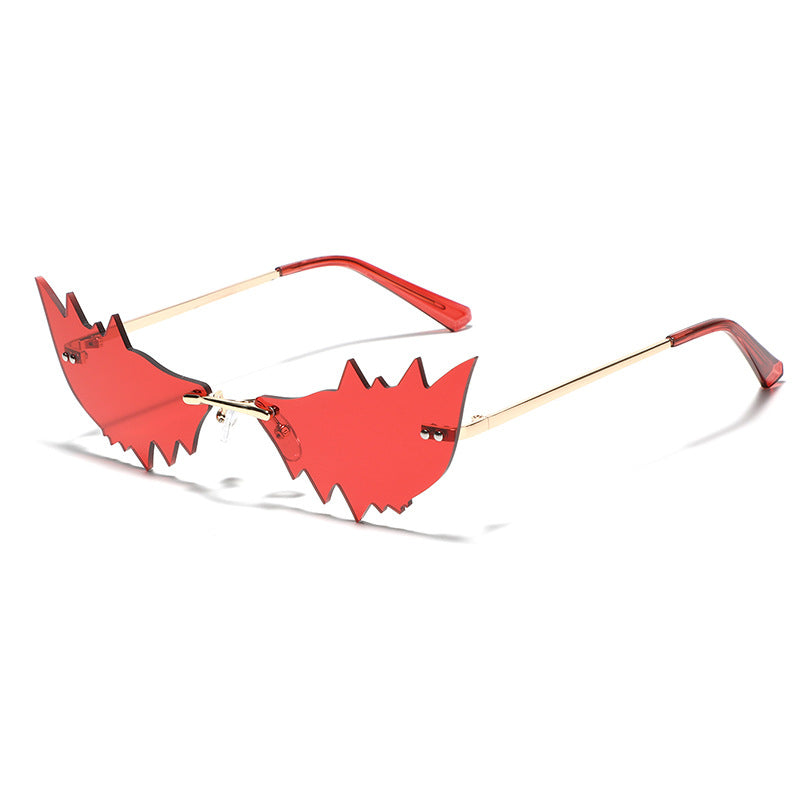 Dame Trendy kattedans solbriller med beskyttende UV-filter og original ramme Skanto
