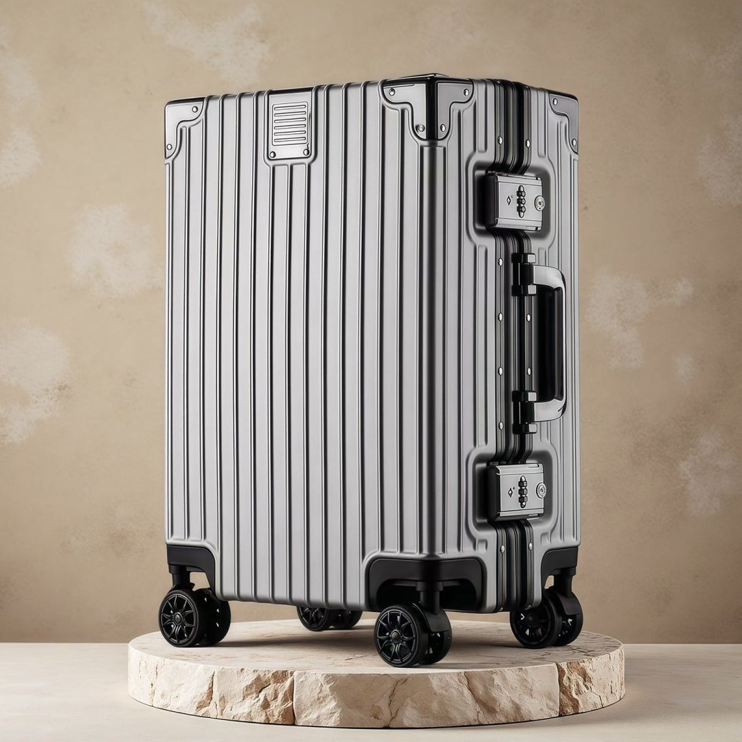 Hardshell Trolley Med Dobbel Sikkerhetslås Og Stille 360-Grad Hjul Skanto