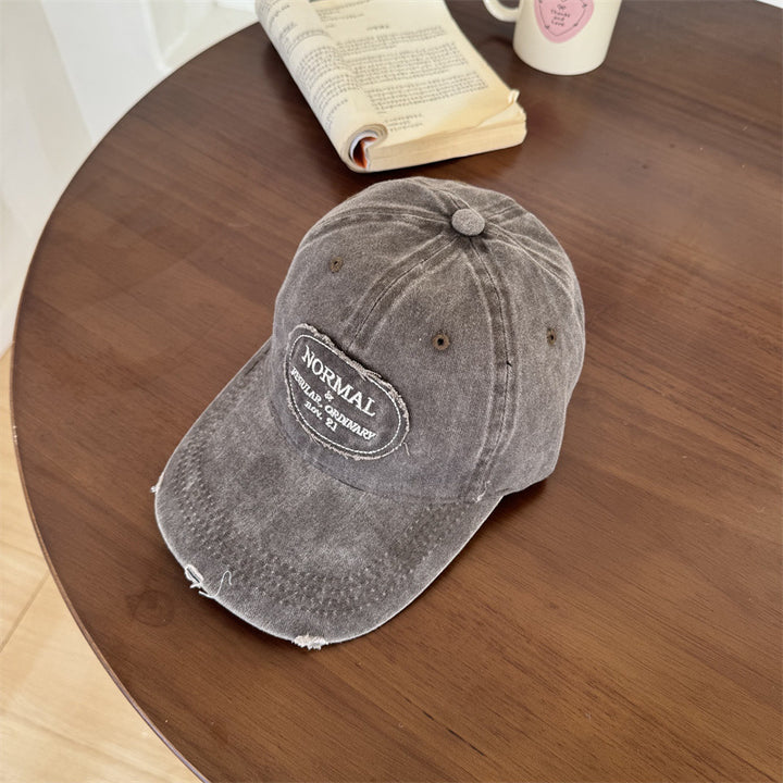 Herre Casual Slitt Bomull Baseball Caps Skanto