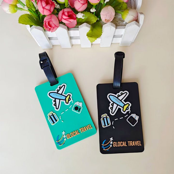 Unisex Silicone Travel Luggage Tag Skanto