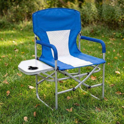 Sammenleggbart campingstol med sidebord Skanto