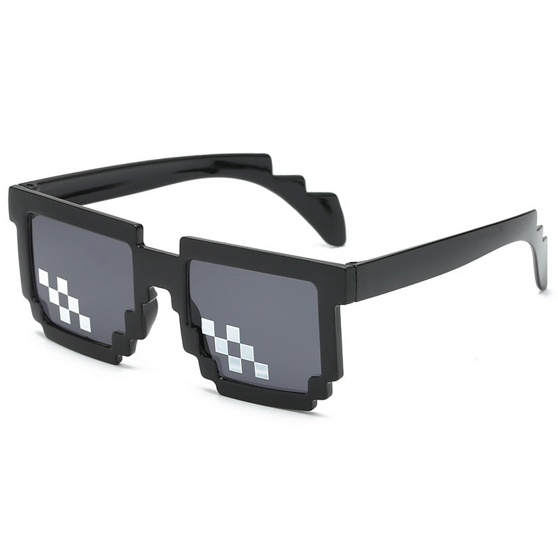 Damer iøynefallende piksel-optikk solbrille Skanto