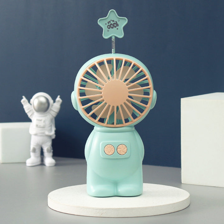 Unisex Bærbar Mini-vifte i lekent figurdesign Skanto