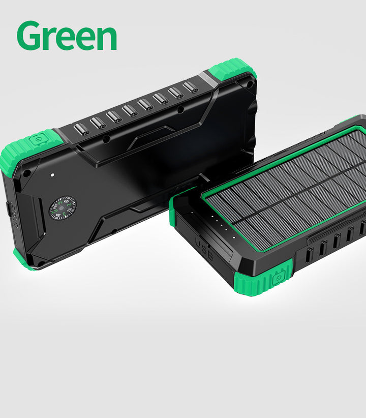 Solar Powerbank med flere USB-porter fra Skanto