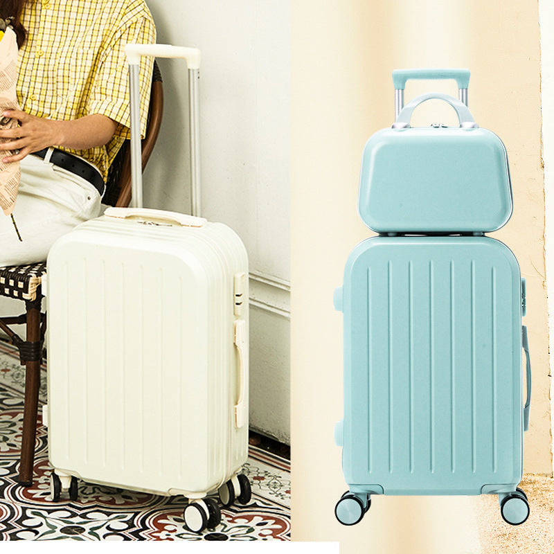 Dual-Layer Hard-Shell Travel Suitcase Skanto