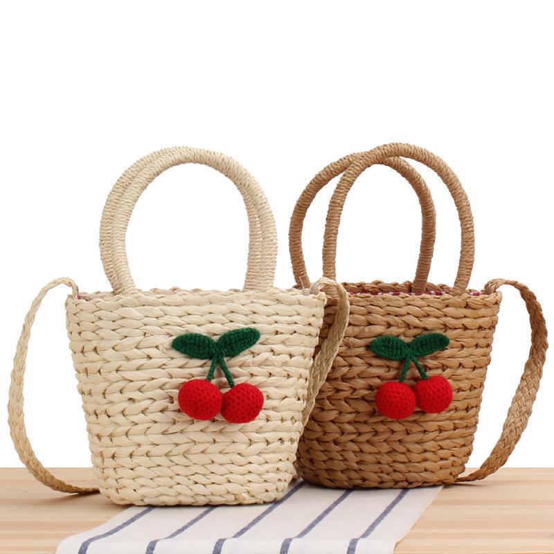 Handbag with fruity crochet motif Skanto