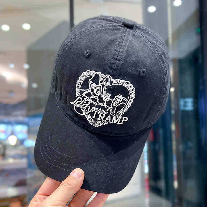 Kvinne Cartoon Karakter Baseball Caps Skanto