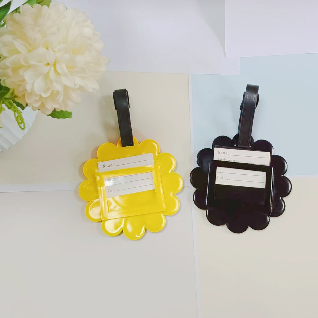 Unisex Bagasjelapp i Flamingo-design Skanto