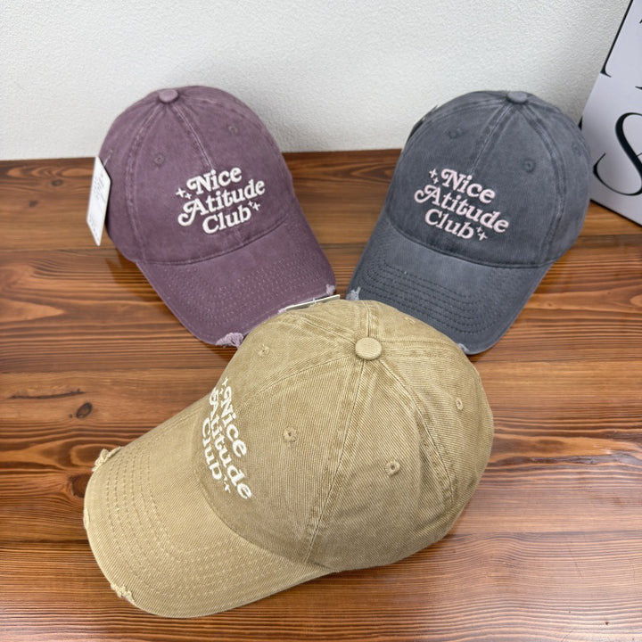 Herre slittet bomull baseball cap Skanto 1784270476