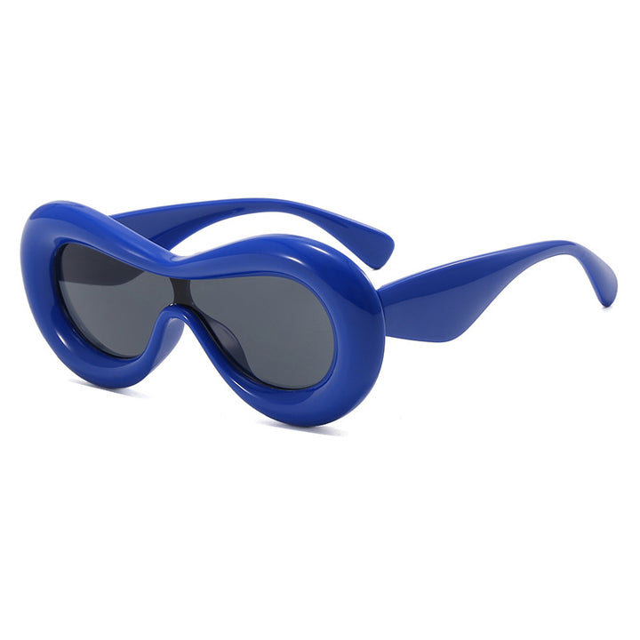 Dame futuristisk design-solbrille Skanto