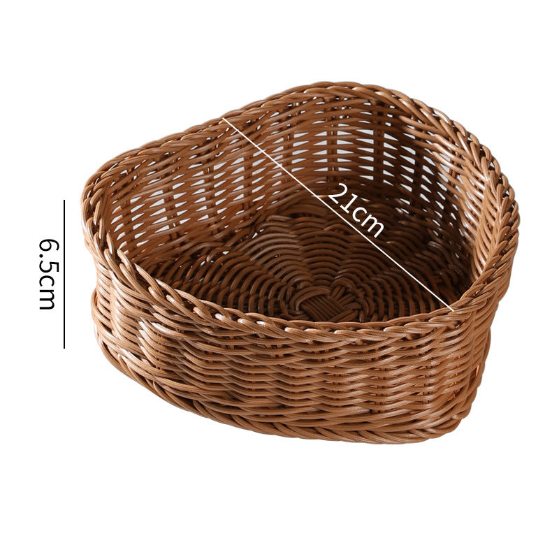 Unisex Hjerteformet Dekorasjonskurv Skanto